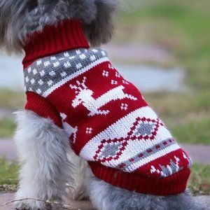 NWT HOST PICK! Adorable Sweater for Small Medium Size Dog-Measurements Included